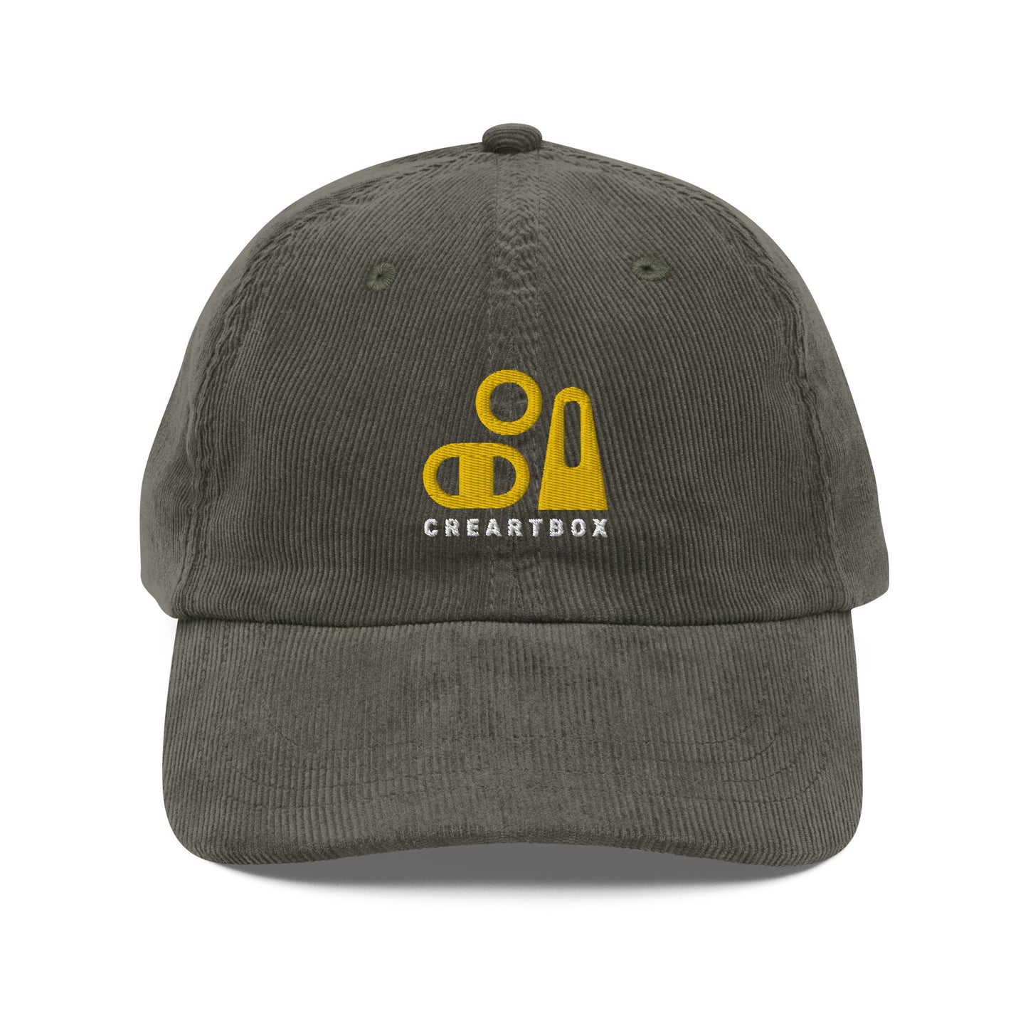 CreArtBox Vintage corduroy cap
